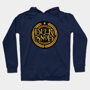 Beer Snob - funny beer drinking Hoodie